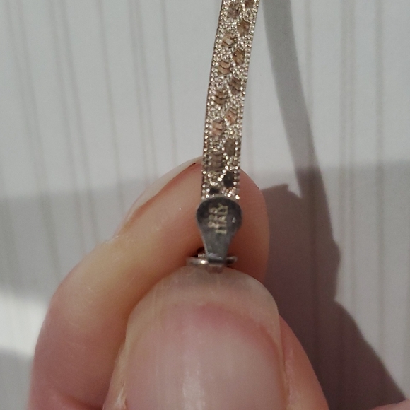 Italian 925 silver 16" necklace. - Picture 7 of 11